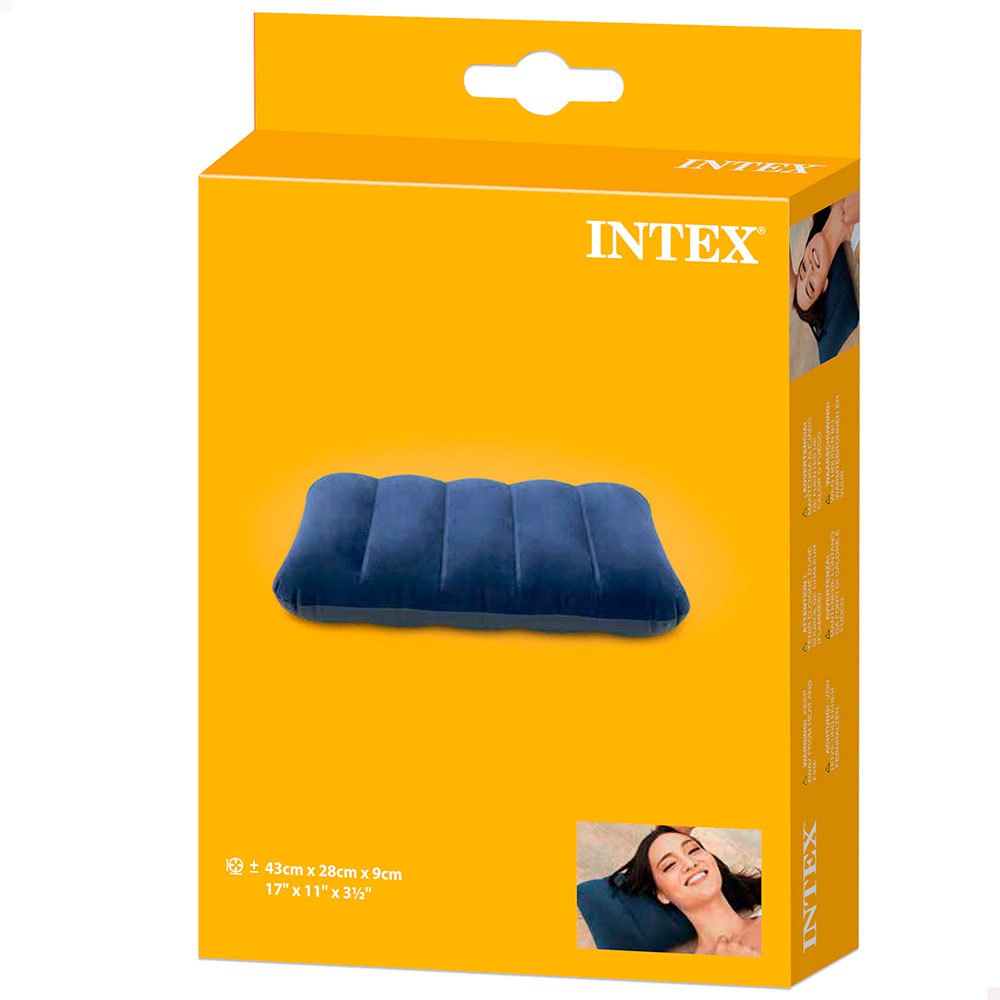 Intex Flocked Надувной матрас с подушкой
