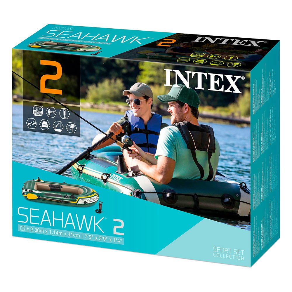 Intex Barco Inflável Seahawk 2