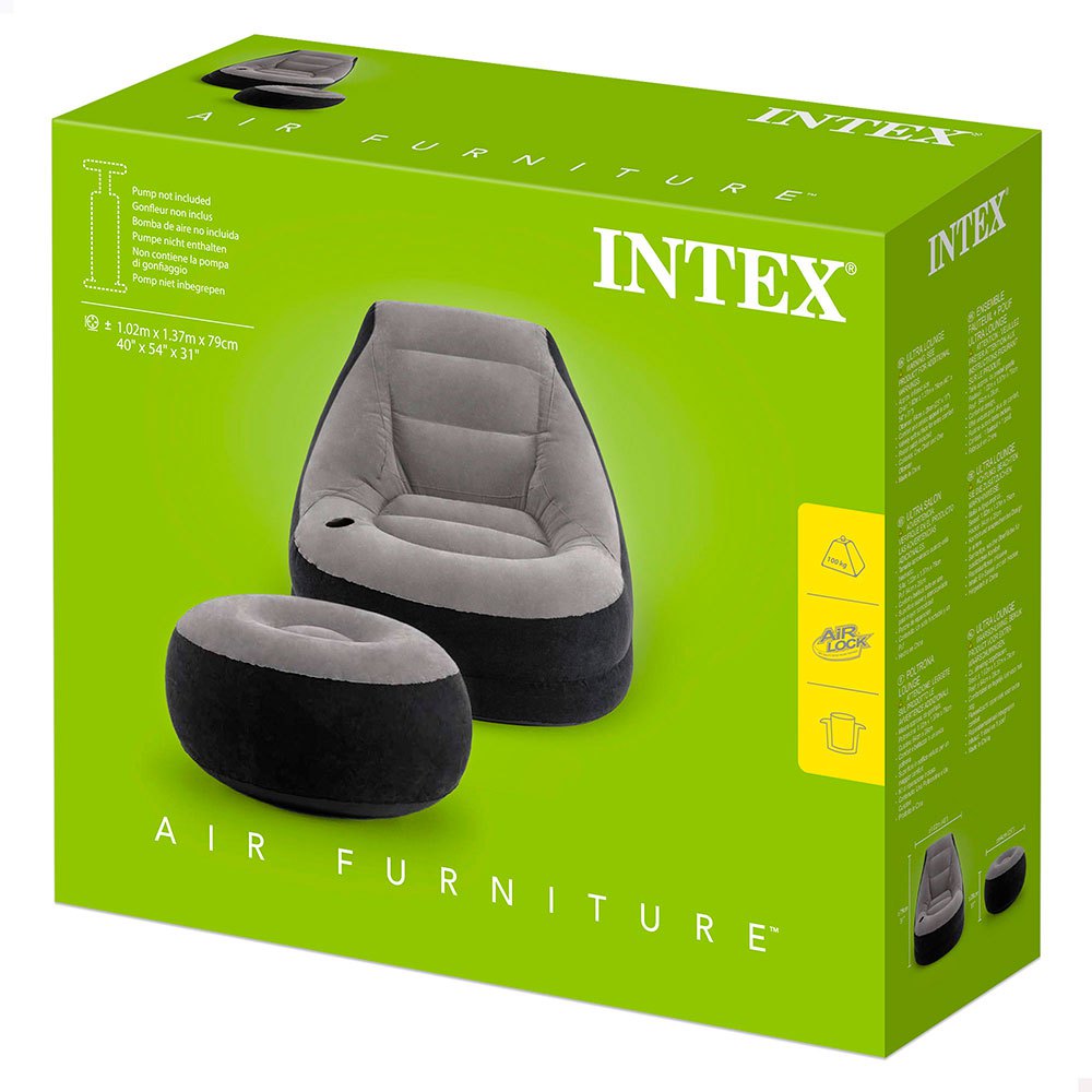 Intex Fauteuil Avec Repose-Pieds Ultra Lounge
