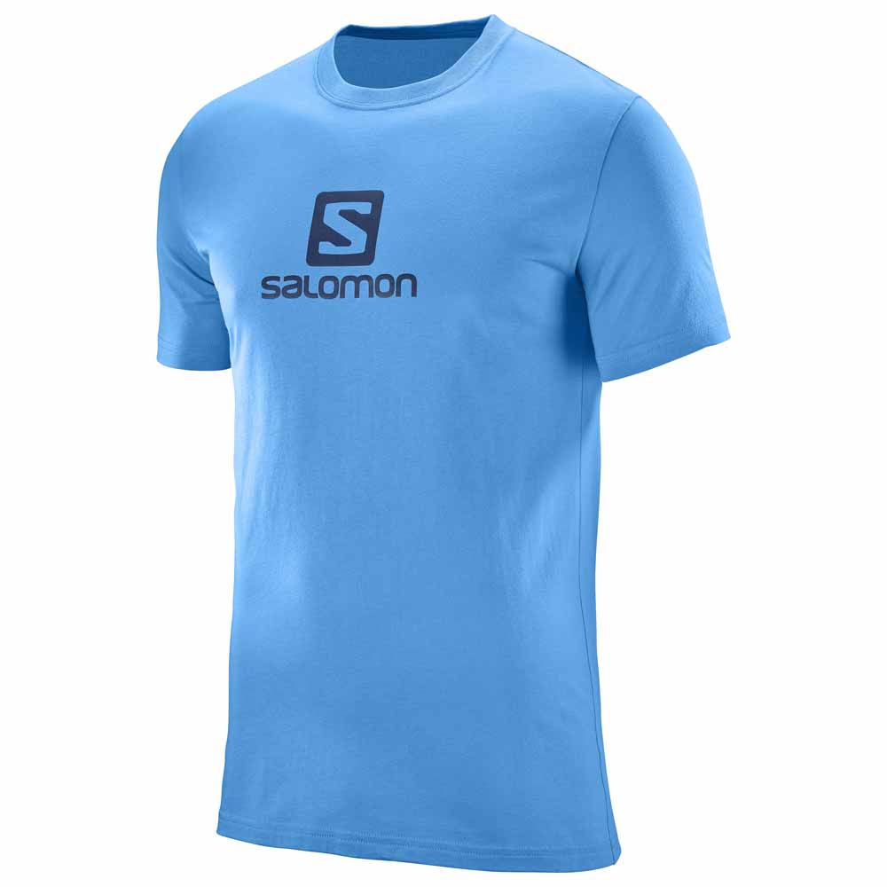 salomon-t-shirt-manche-courte-coton-logo