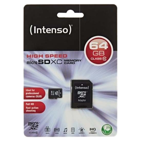 Intenso Cartão De Memória Micro SD Class 10 64GB