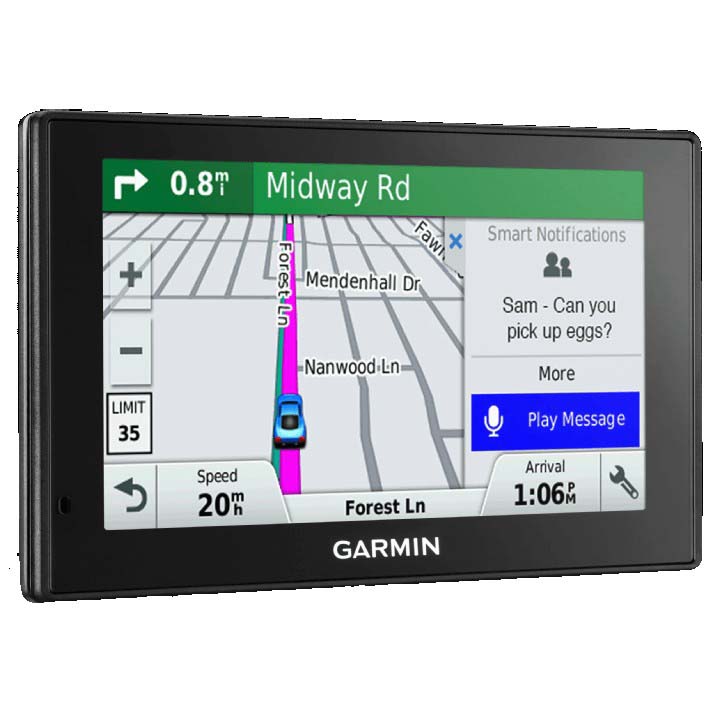 black Garmin 010-01680-13 DriveSmart 51LMT-D 5-inch Sat Nav with Lifetime Map Updates for UK Ireland and Full Europe Digital Traffic and Built-in Wi-Fi 