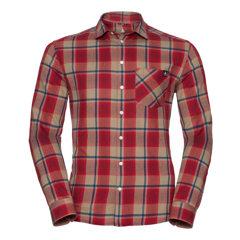 Visita lo Store di OdloOdlo Shirt L/S Logger Camicia e Magliette Uomo 