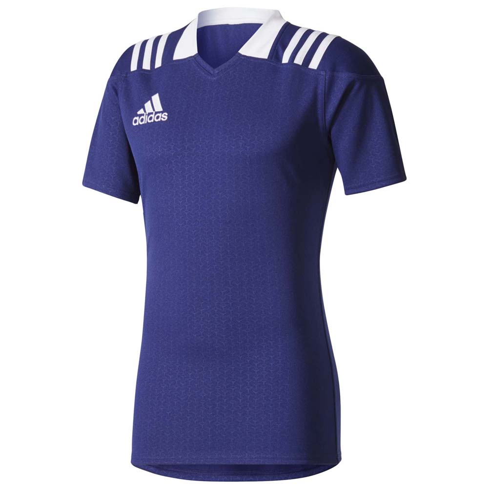 adidas-t-shirt-manche-courte-3-stripes-fitted-rugby