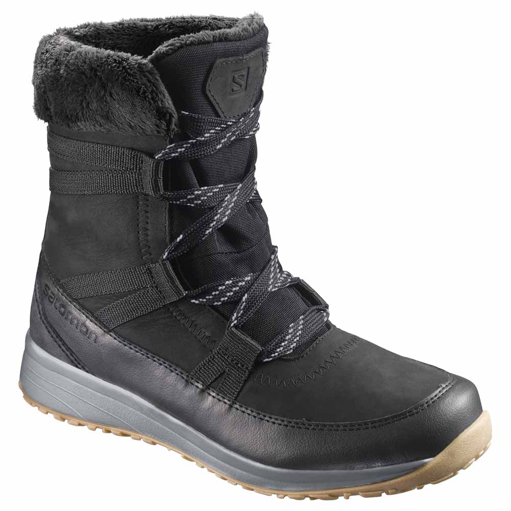 ressource gåde Legeme Salomon Heika LTR CS WP Snow Boots Black | Snowinn