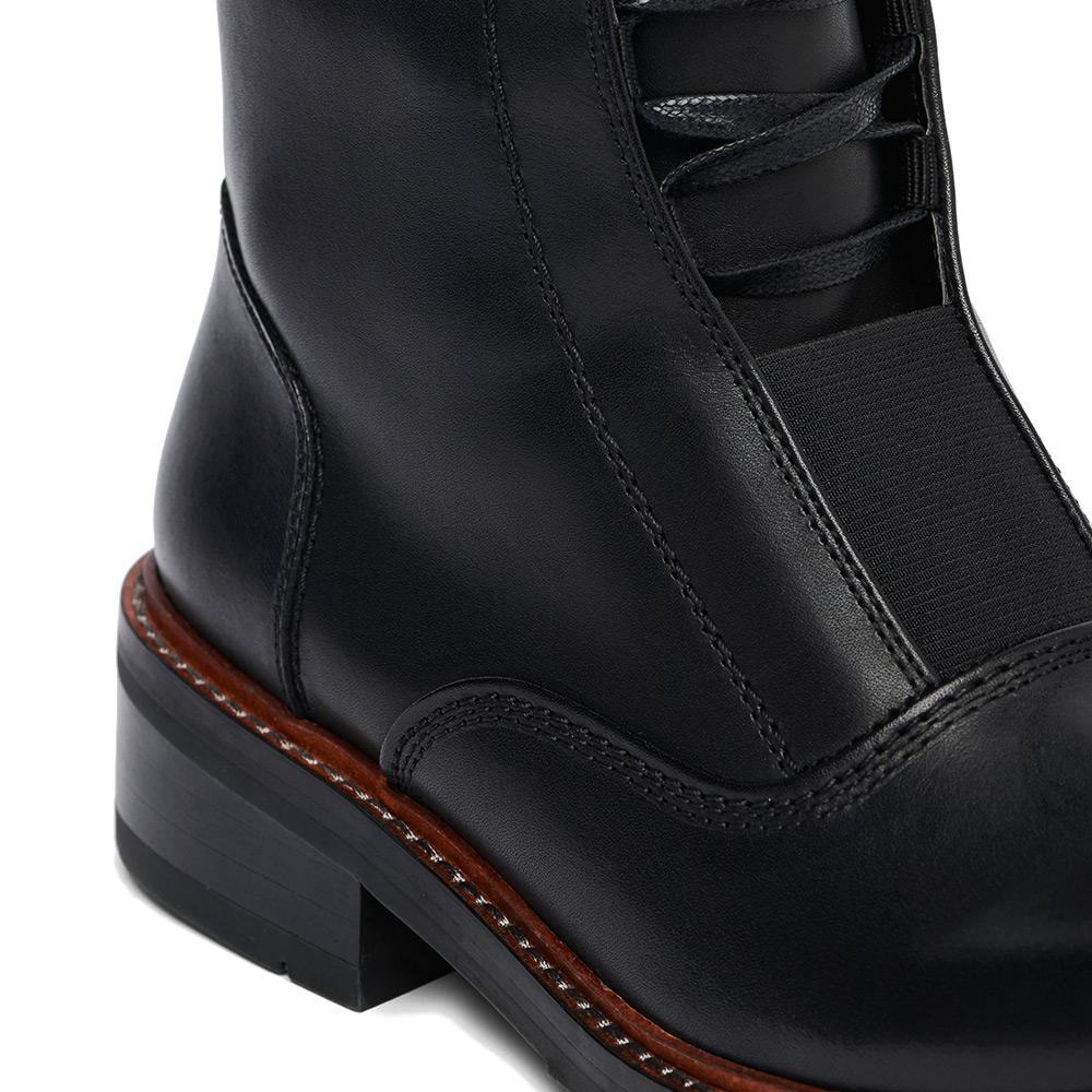G-Star Industrial Monk Cow Leather Boots