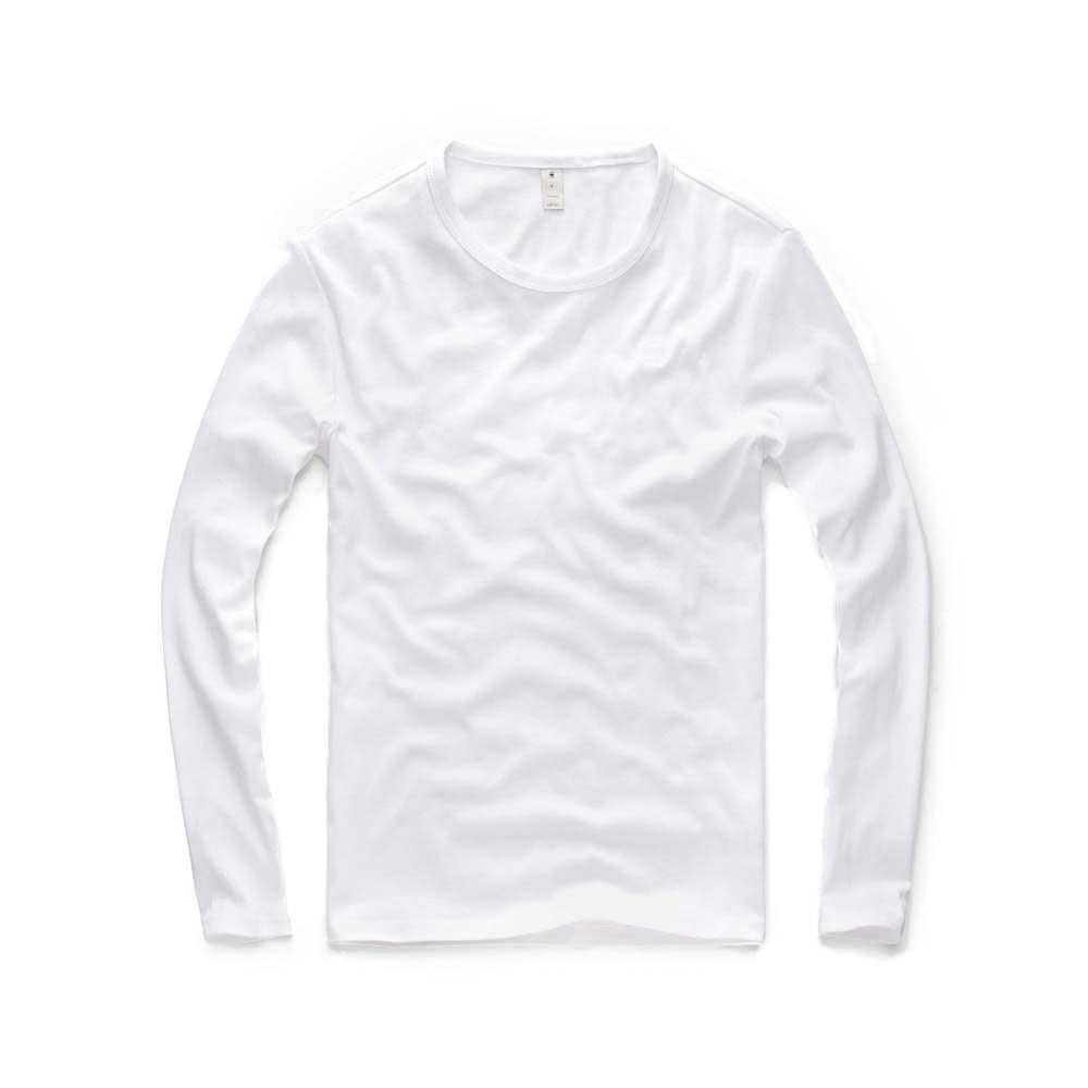 G-Star Base Ribbed Neck Premium 1 By 1 langarm-T-shirt