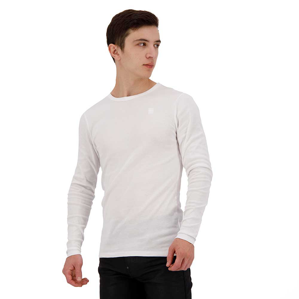 G-Star Base Ribbed Neck Premium 1 By 1 long sleeve T-shirt