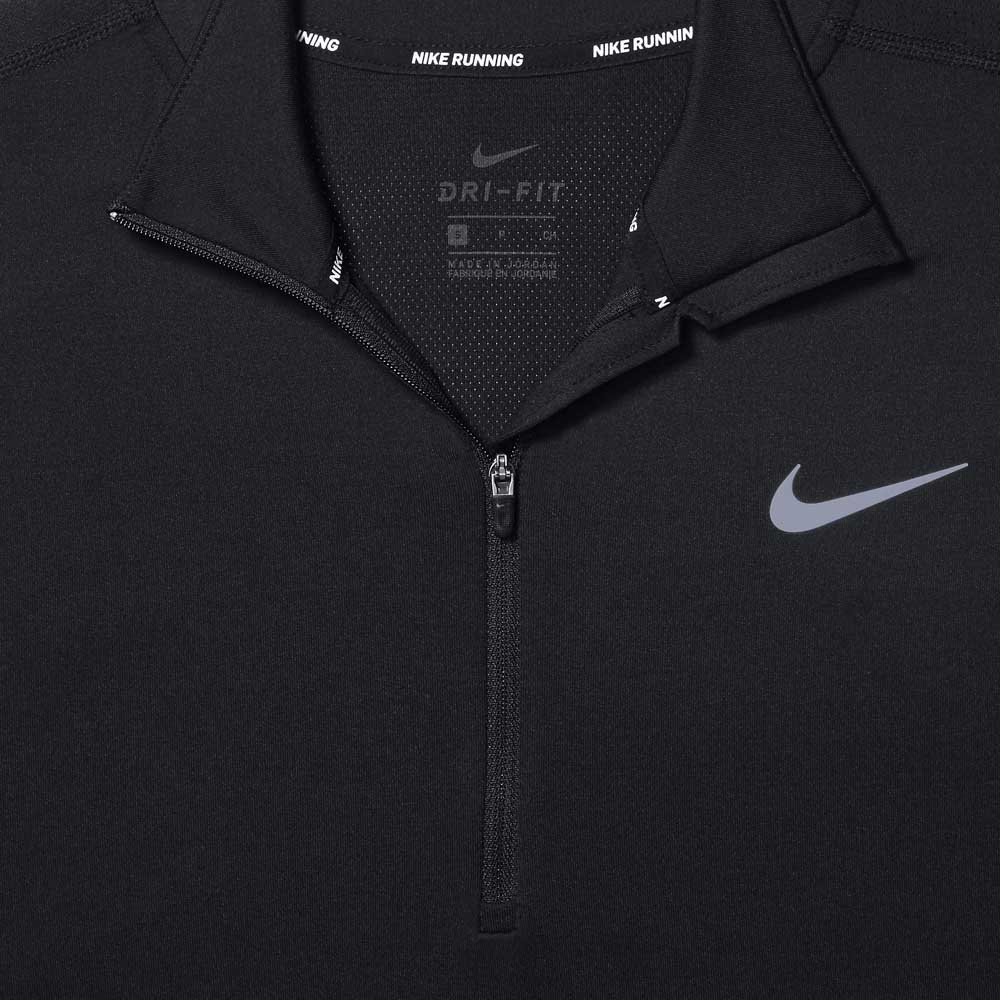 Nike Dry ElemenHalf Zip Lange Mouwen T-Shirt