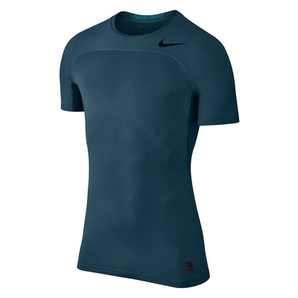 Academie Feest Darmen Nike Pro HyperCool Fitted Short Sleeve T-Shirt Blue | Traininn