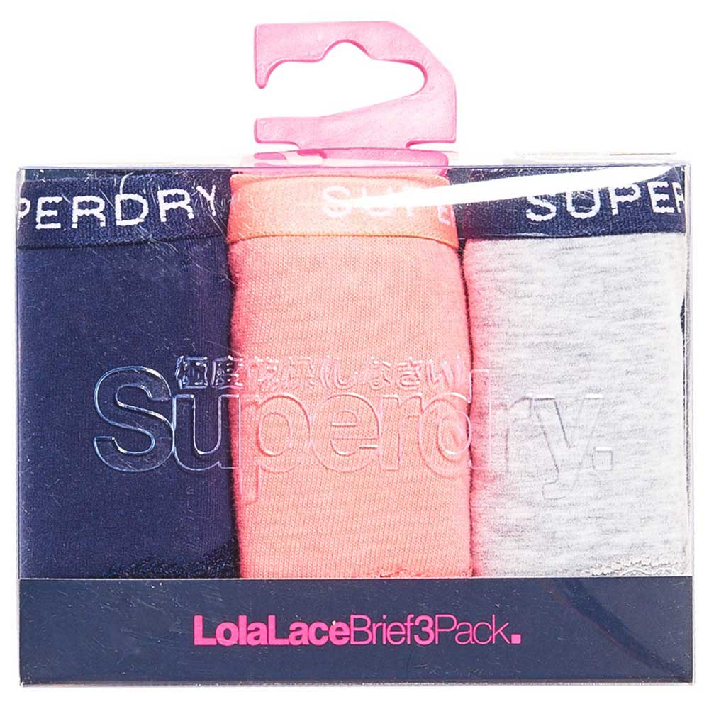 Superdry Lolalace Brief 3 Units