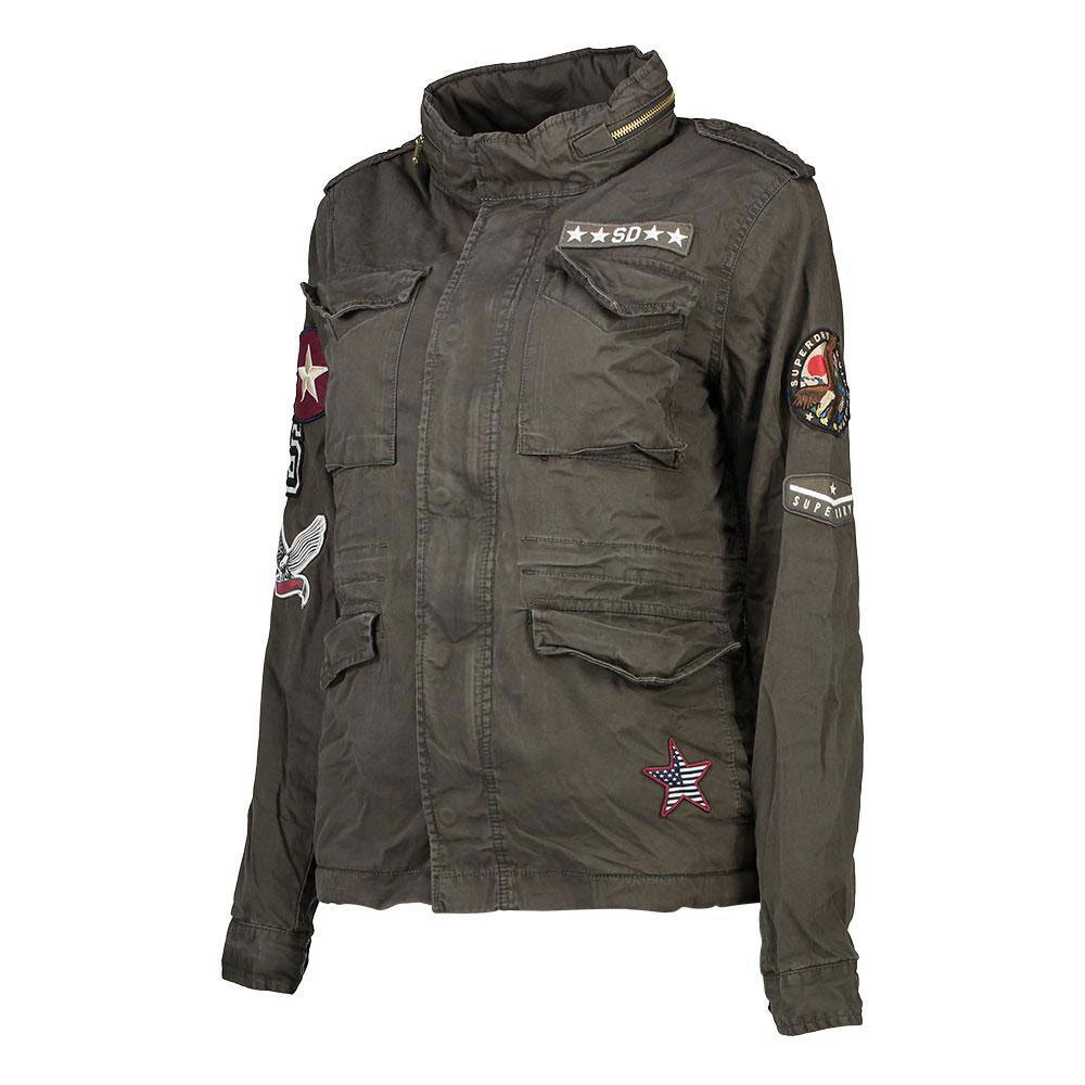 Superdry Jacka Winter Rookie Military Patch
