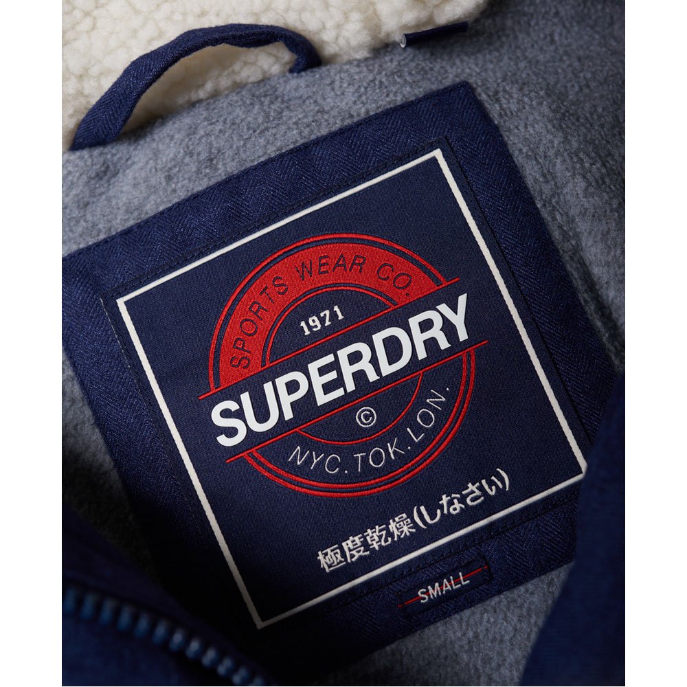 Superdry Tall Marl Toggle Puffle Coat