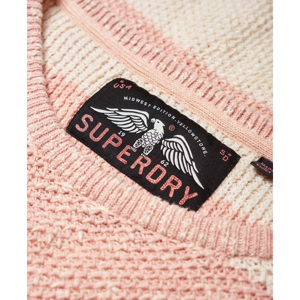 Superdry West Textured Stripe Knit
