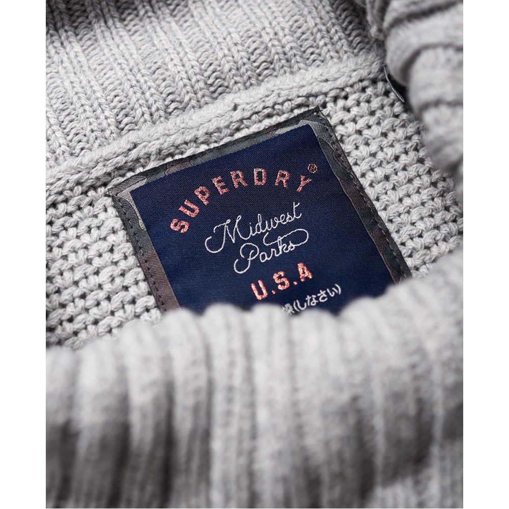 Superdry Lia Cable Cowl Neck Jumper