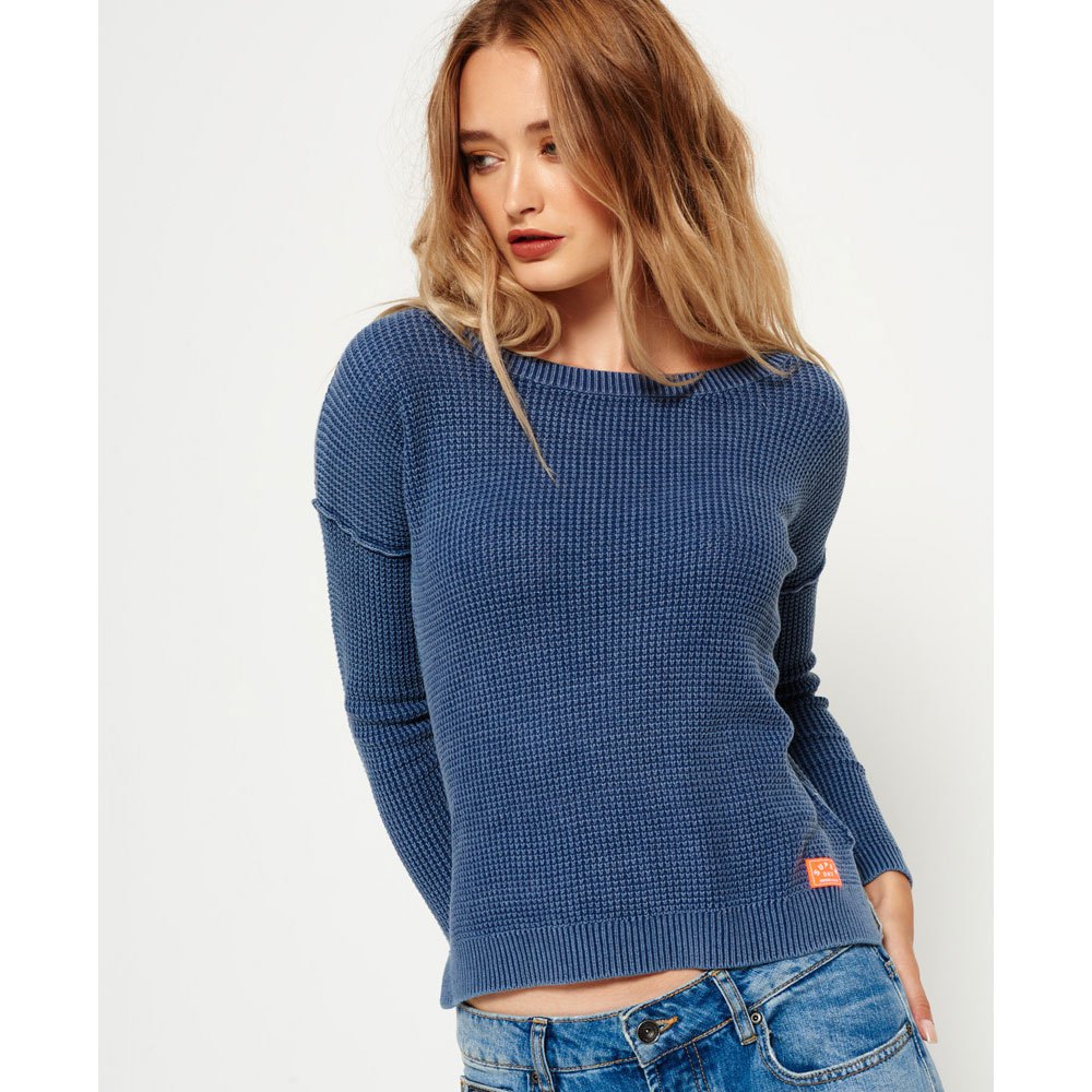 Superdry Indiana Waffle Slouch Knit