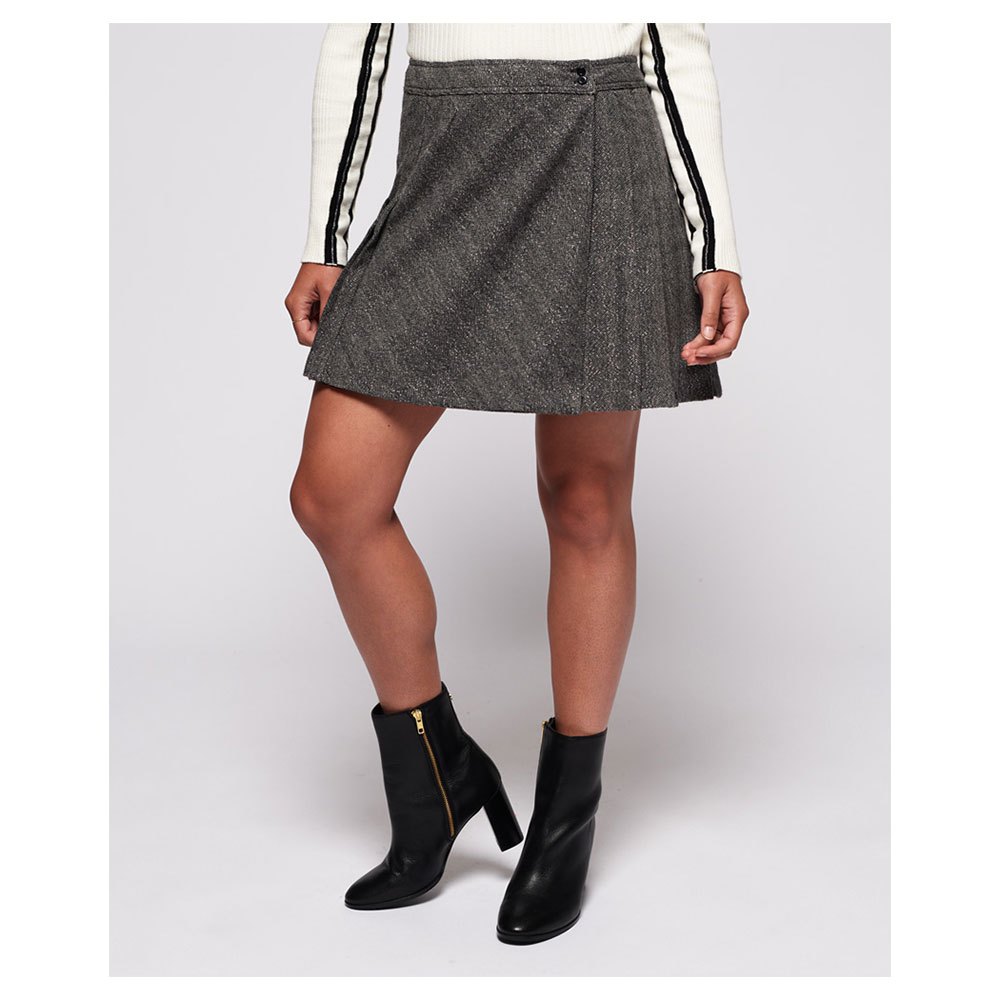 superdry-josie-pleated-tweed-skirt