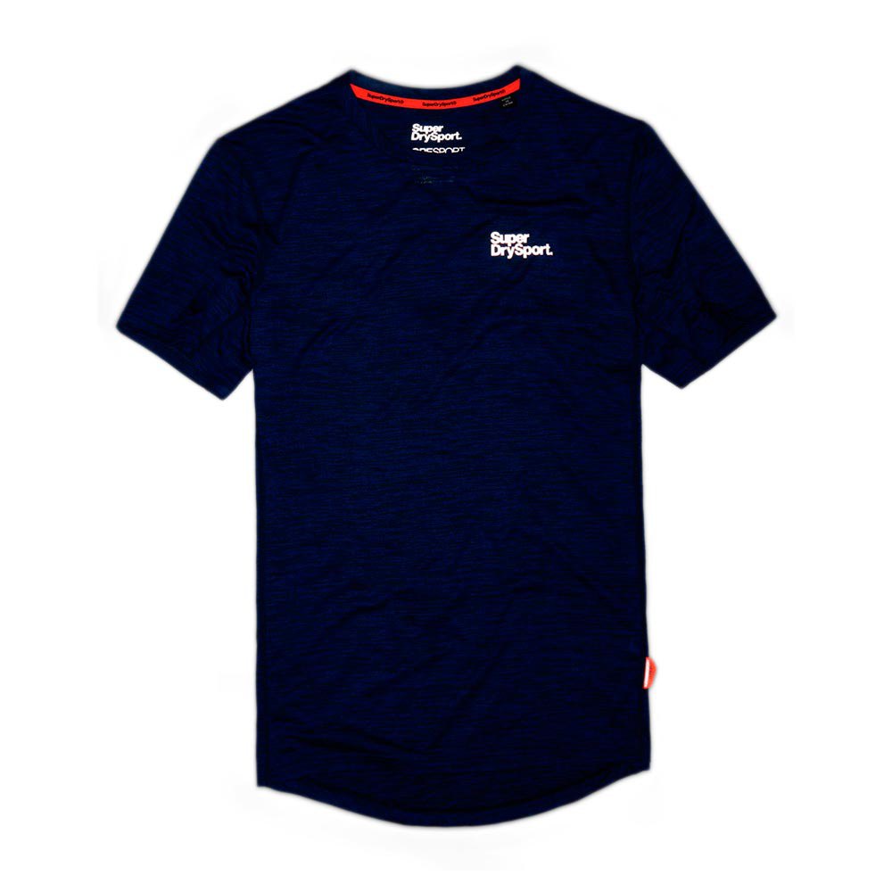 Superdry Core Training Spacedye Korte Mouwen T-Shirt