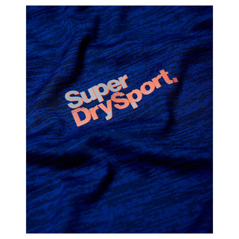 Superdry Core Training Spacedye Korte Mouwen T-Shirt