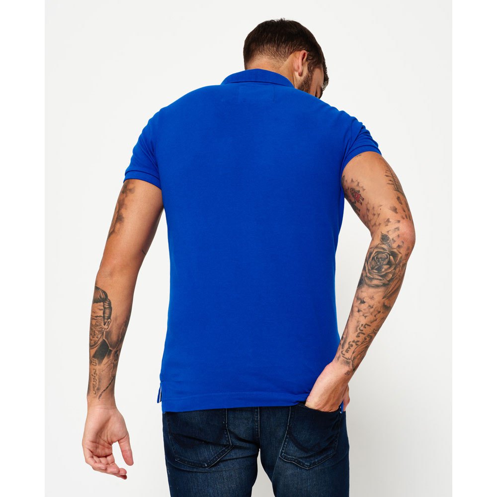 Superdry Classic Upstate Embs Short Sleeve Polo Shirt