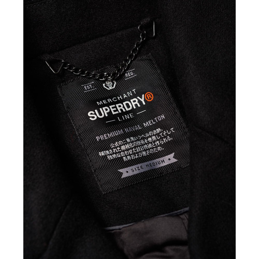 Superdry Rookie Merchant Line Pea Coat
