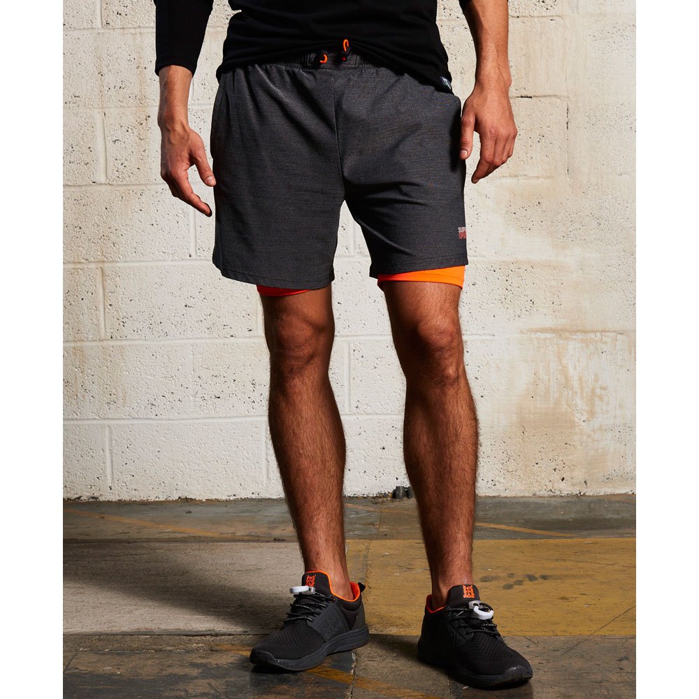Superdry Short Sport Athletic Stretch Double Layer