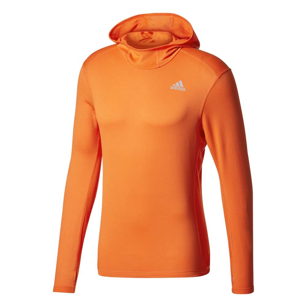 adidas Response Clima Hoodie Orange | Runnerinn