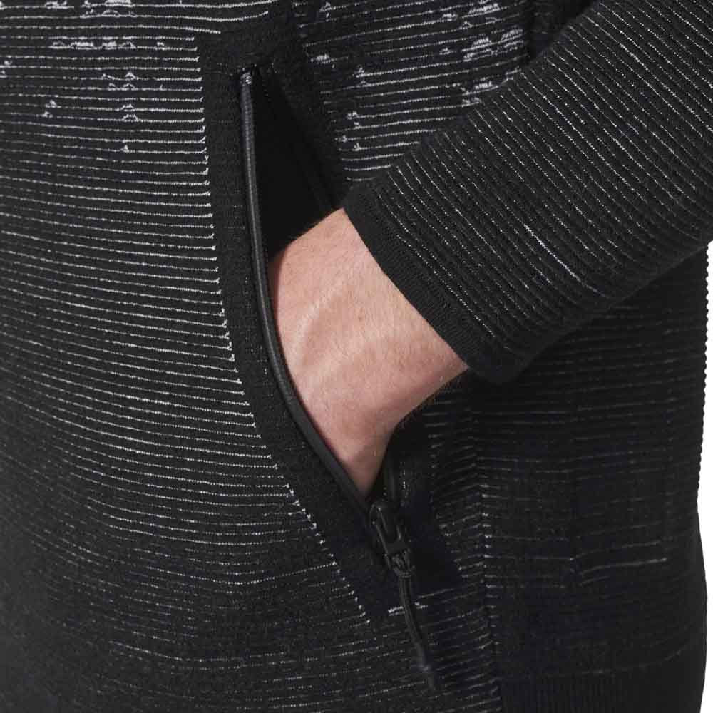 THROWBACK YANKEES PULLOVER JACKET, adidas originals zne pulse knit hoodie  black mens clothing