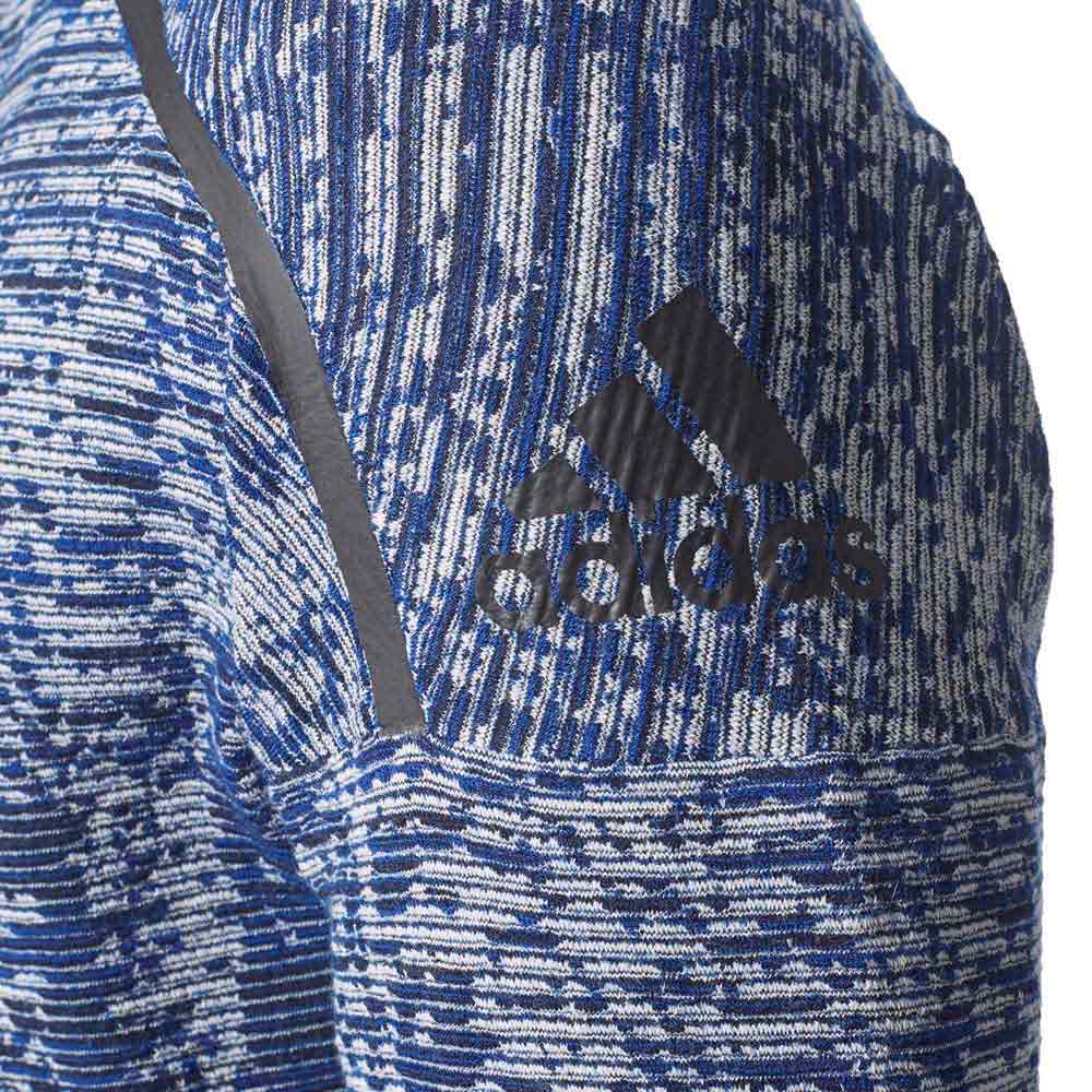 adidas Sudadera Con Cremallera ZNE Pulse Knit Azul| Goalinn