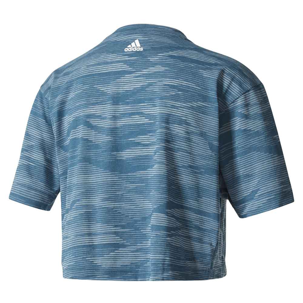 adidas Aeroknit Crop Short Sleeve T-Shirt
