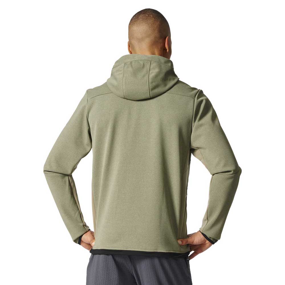 adidas Climaheat Workout Sweater Met Ritssluiting
