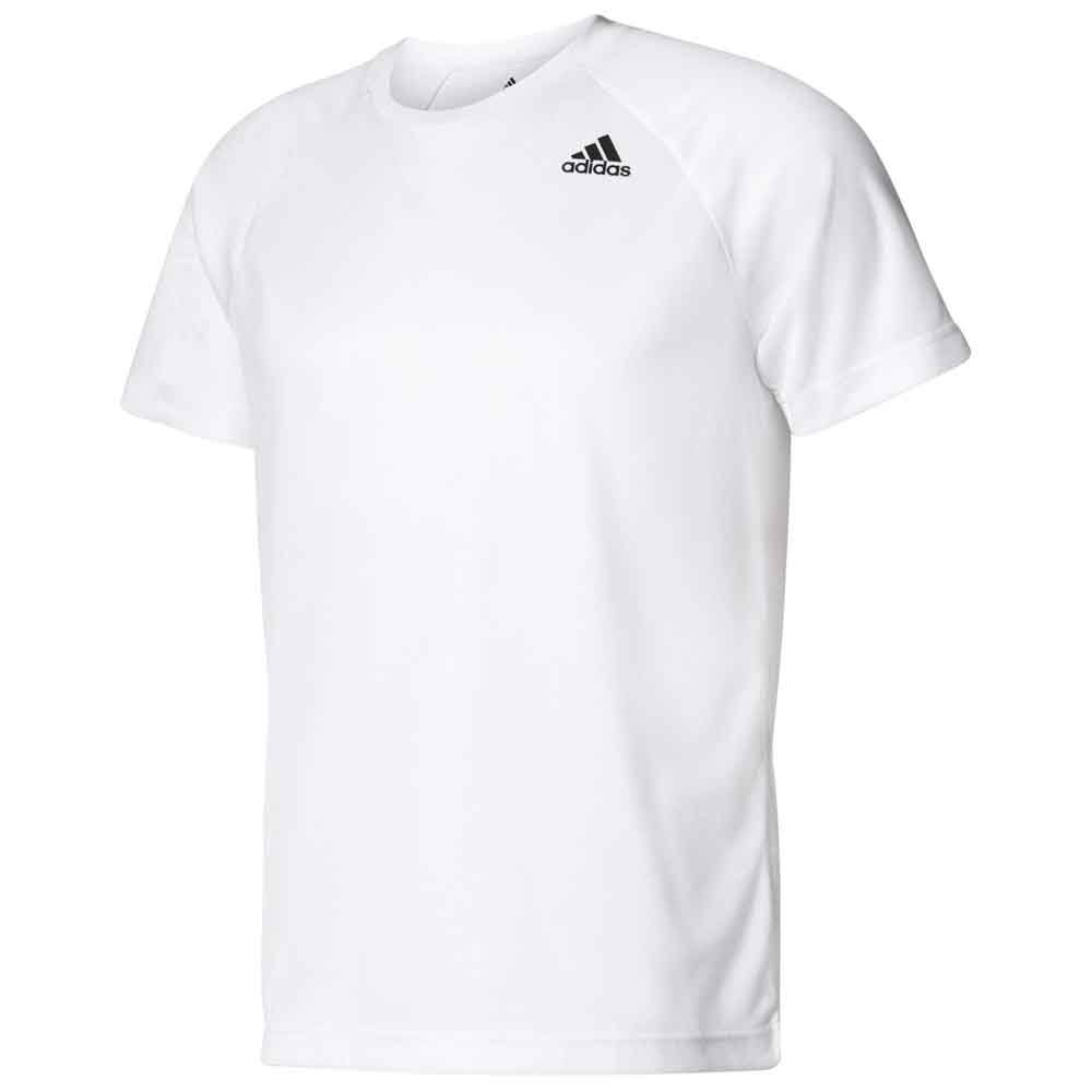 Slijm kruis geduldig adidas D2M Plain Short Sleeve T-Shirt White | Traininn