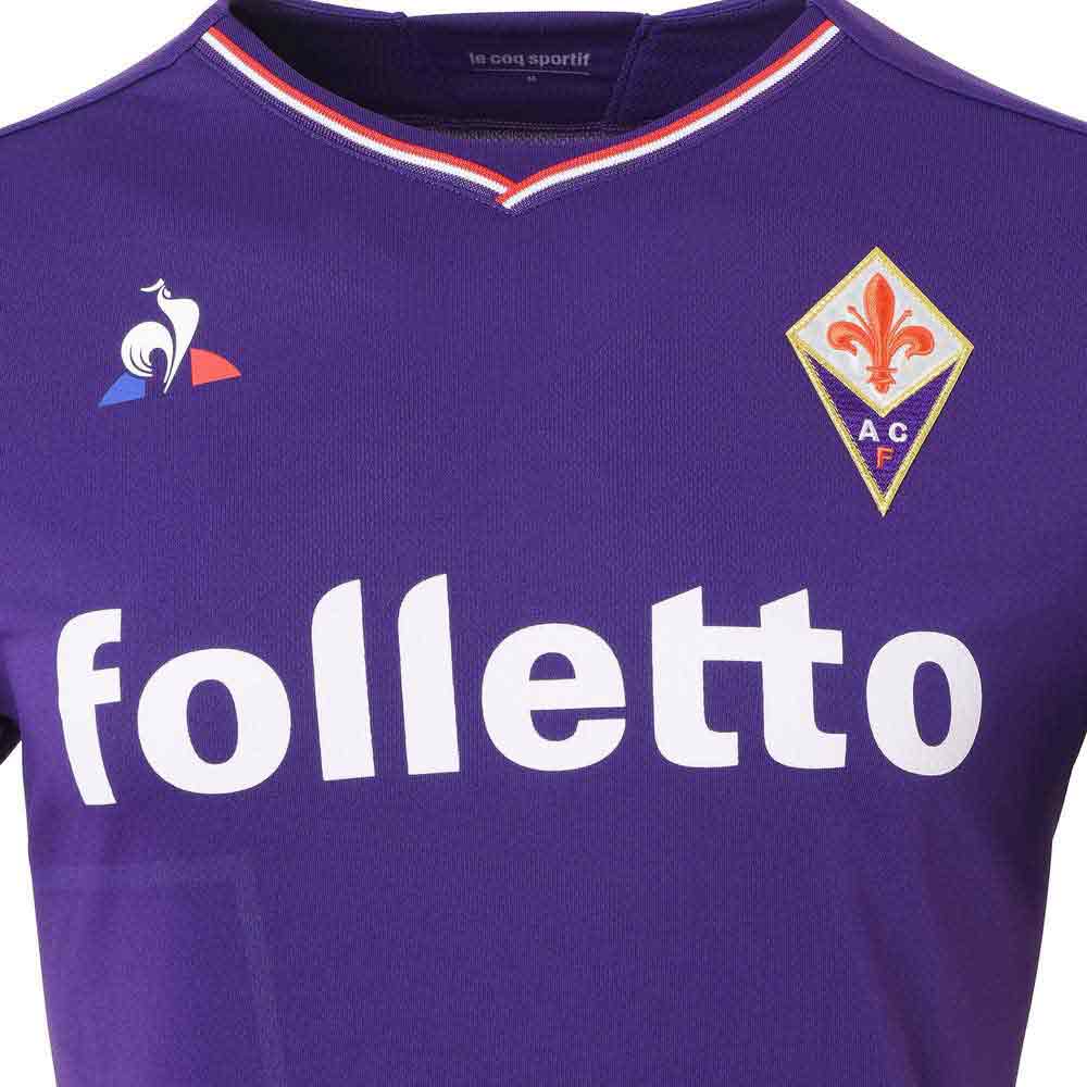 Le coq sportif Fiorentina Maillot Pro Dom With SP S/S