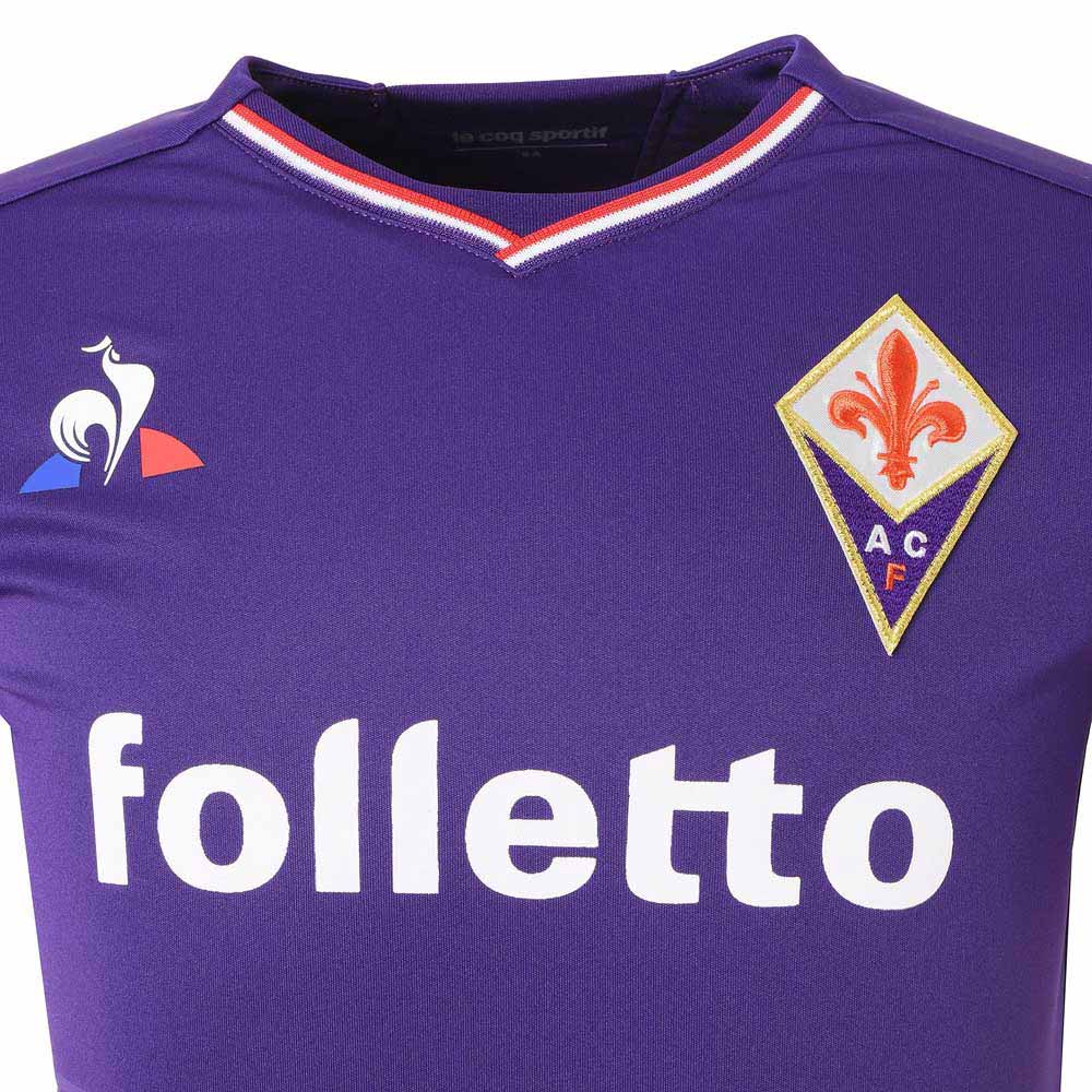 Offiziell ACF Fiorentina Heim Shirt Fußball Trikot 201819 Kinder Le Coq Sportif 