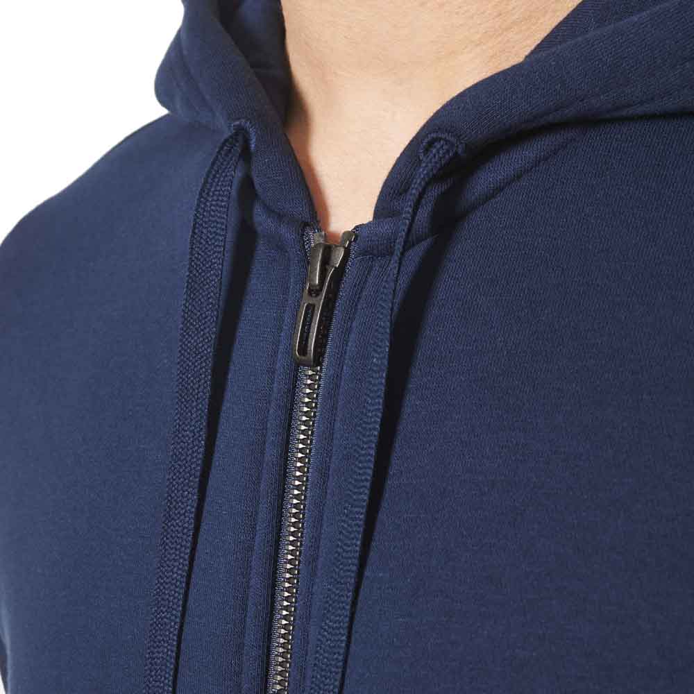 adidas Linear Full Fleece Hoodie Full Zip Sweatshirt