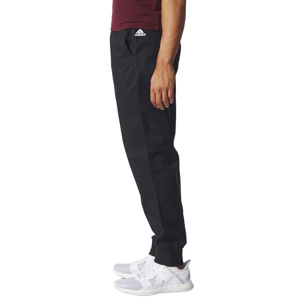 adidas Tapered Cotton Woven Cuffed Long Pants