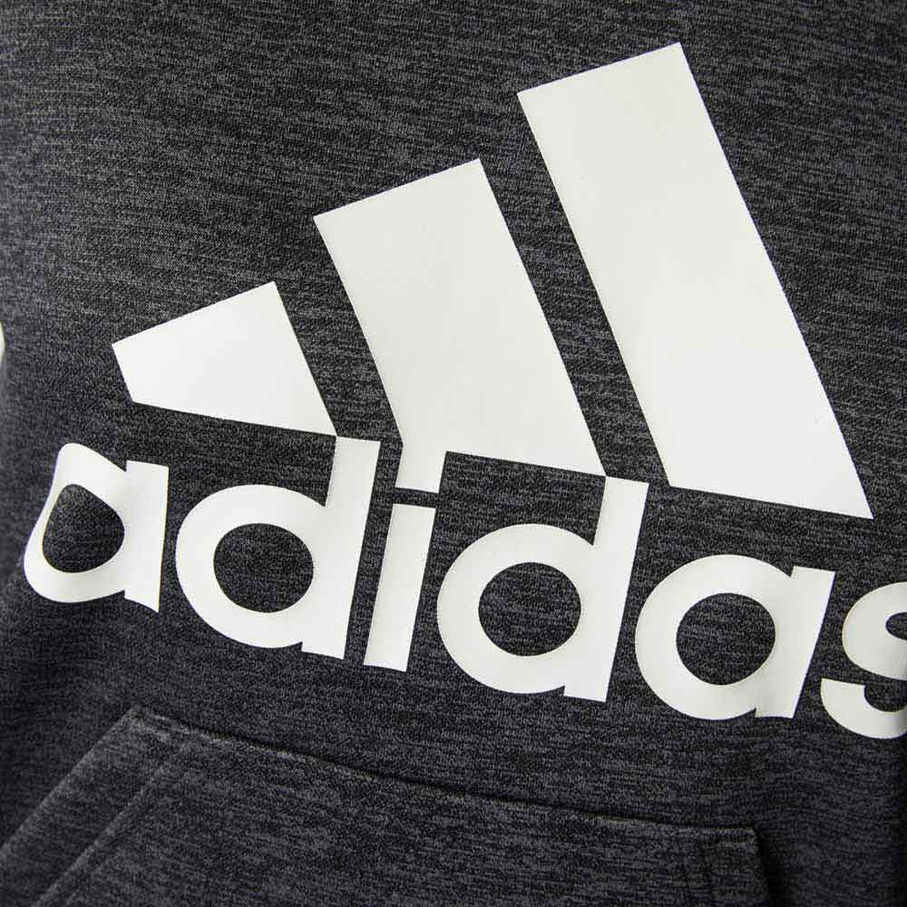 adidas Issue Fleece Logo Pullover Hoodie Negro | Runnerinn