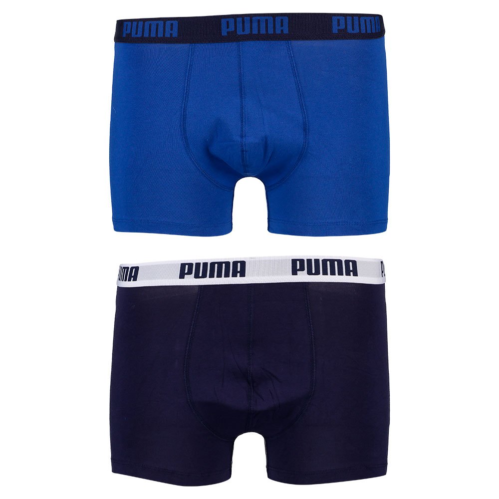 intimo da uomo M 521015001 420 Visita lo Store di PUMAPuma 521015001 Boxer Basic Uomo confezione 4 pezzi in diversi colori True Blue 