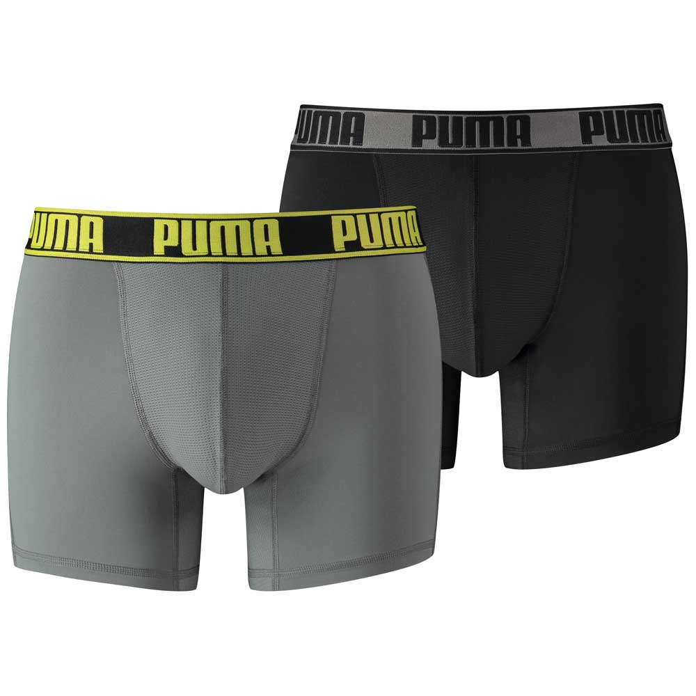 اسوس Puma Active Boxer 2 Units Grey buy and offers on Dressinn اسوس
