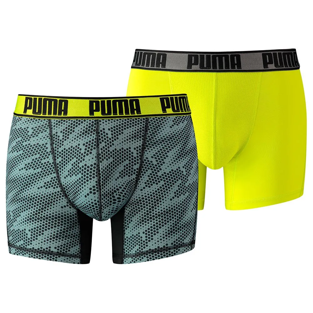 Puma Active Cellar Boxer 2 Units Grey, calzoncillos puma - Vimarsana News
