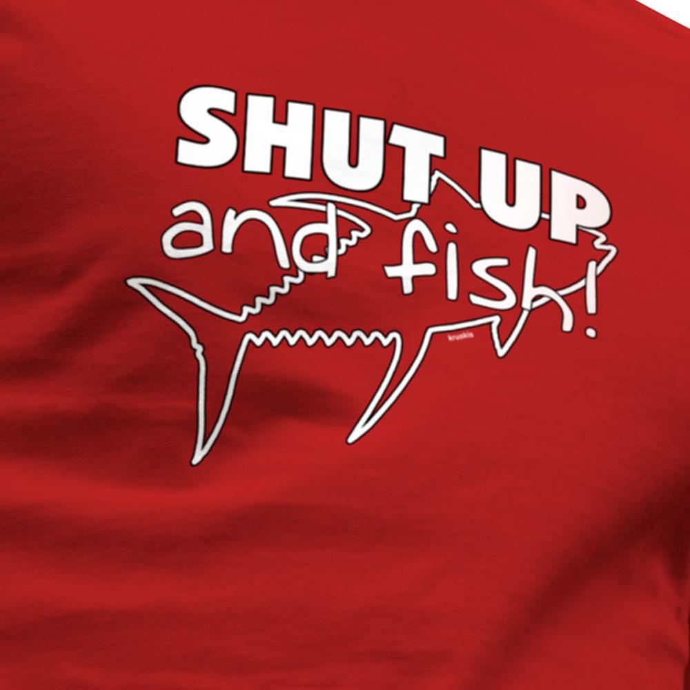 Kruskis Shut Up And Fish short sleeve T-shirt