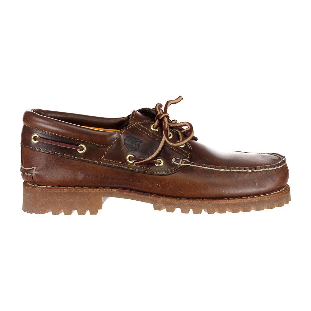 Timberland 3 Eye Classic Lug Pull Up Shoes Brown | Dressinn