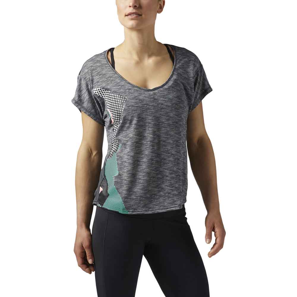 Reebok Running Burnout Trend Kurzarm T-Shirt