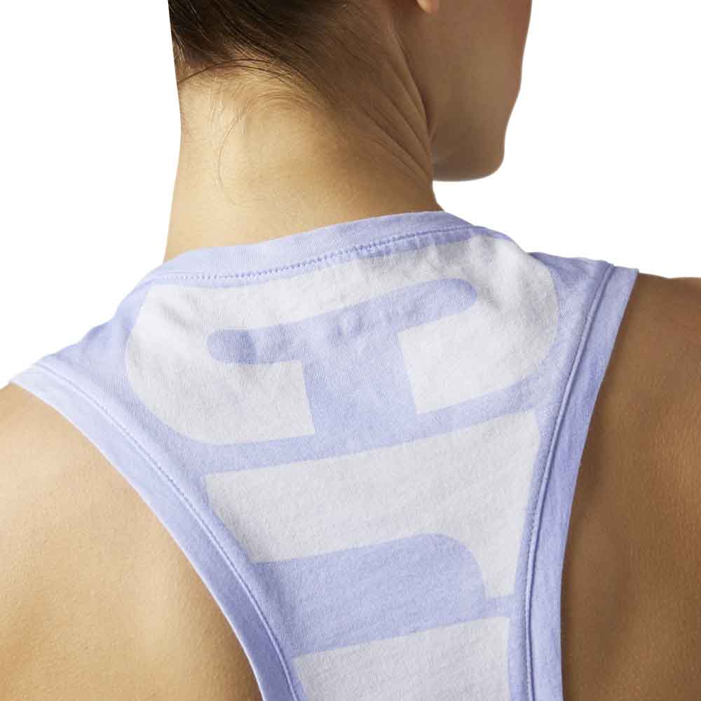 Reebok T-Shirt Sans Manches Muscle -Sprayed