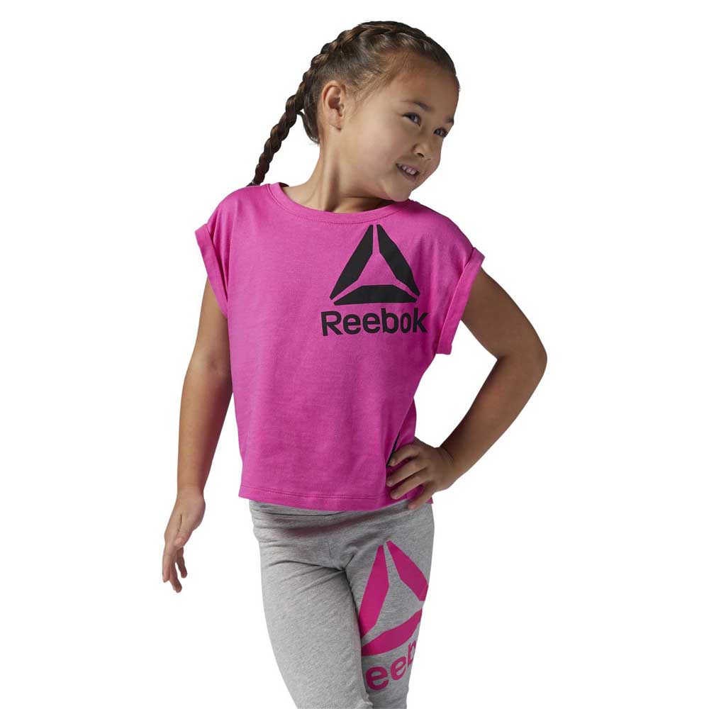 Reebok Girls Essentials Basic Plus Korte Mouwen T-Shirt
