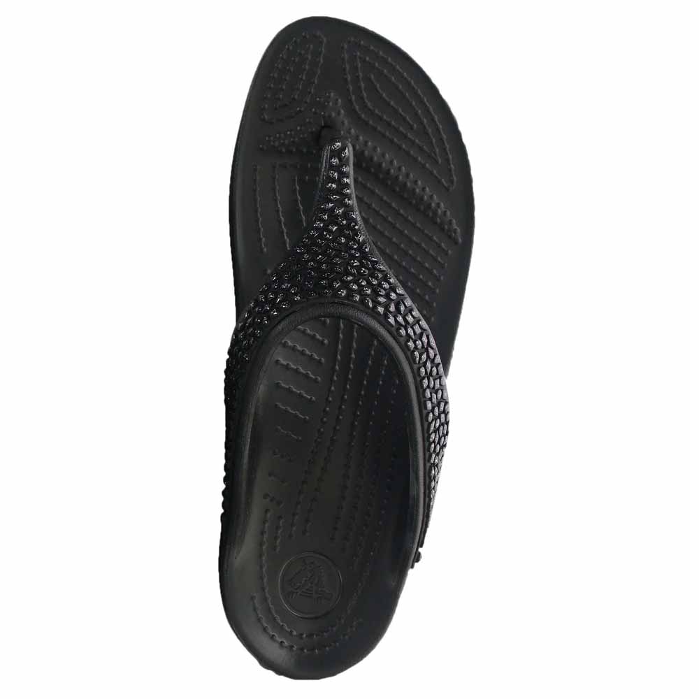Crocs Sloane Embellished Flip Flops