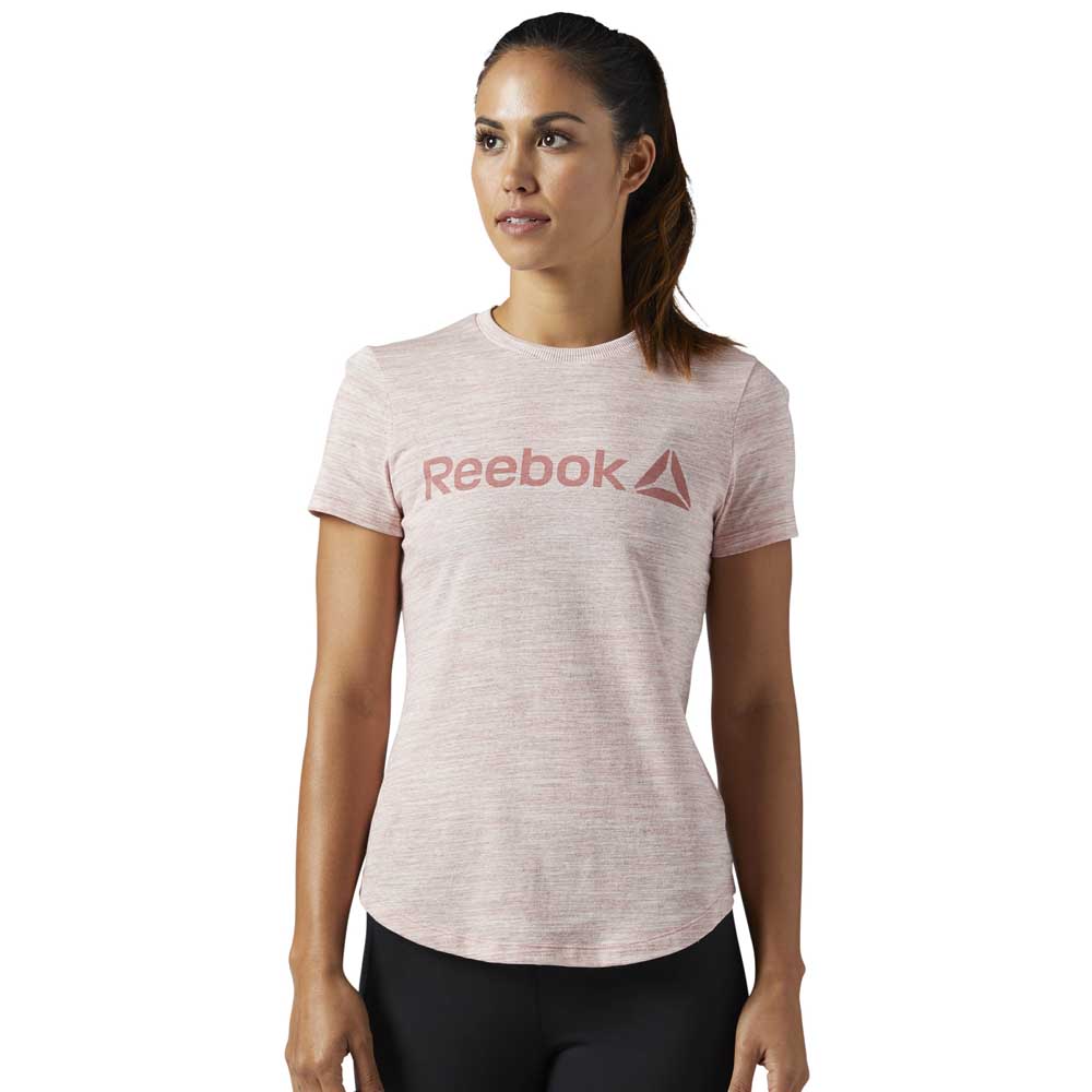 Reebok Elemments Logo Marble Korte Mouwen T-Shirt