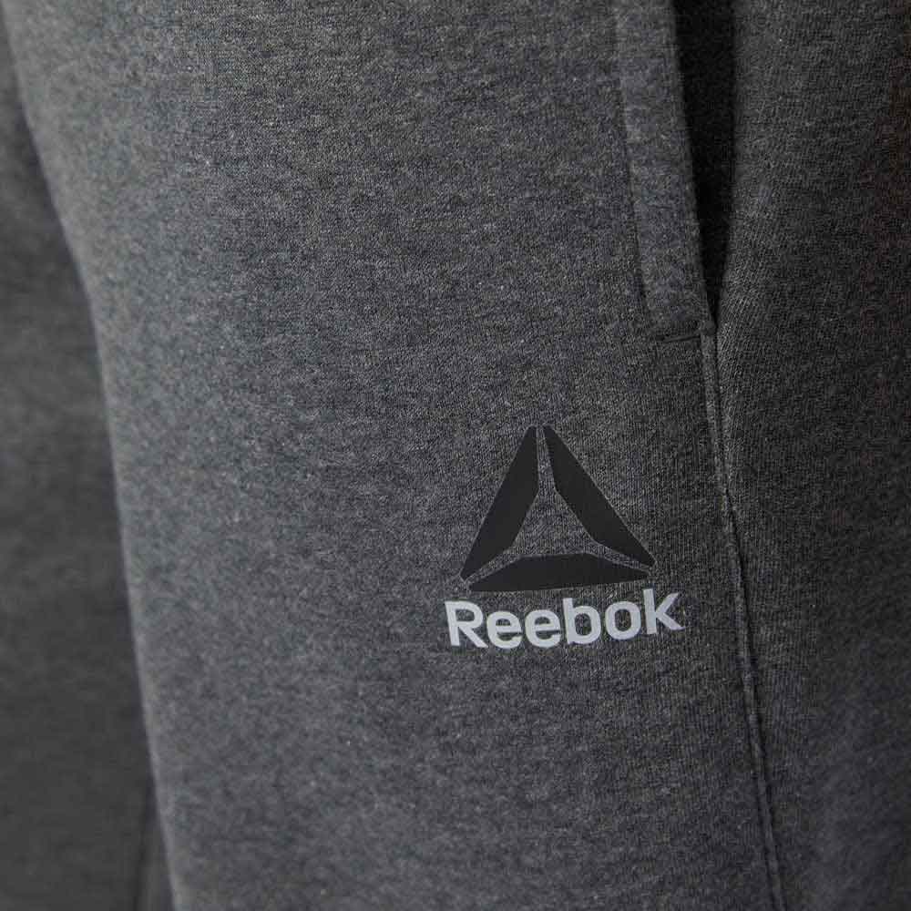 Reebok Broeken Lange Elemments Open Hem Fleece Stacked Logo