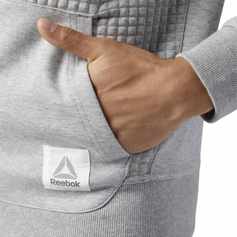Reebok Elemments Quilted Sweater Met Ritssluiting