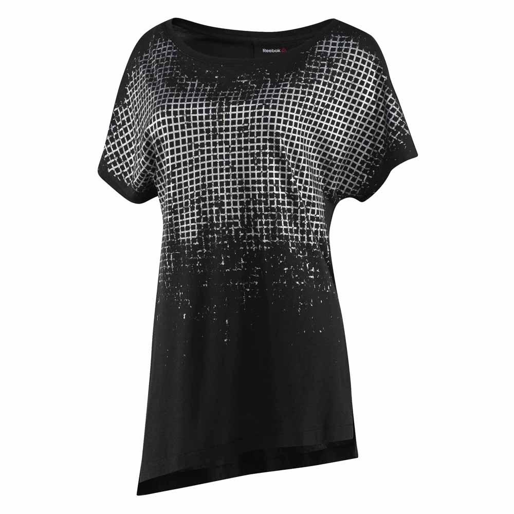 reebok-grid-print-korte-mouwen-t-shirt